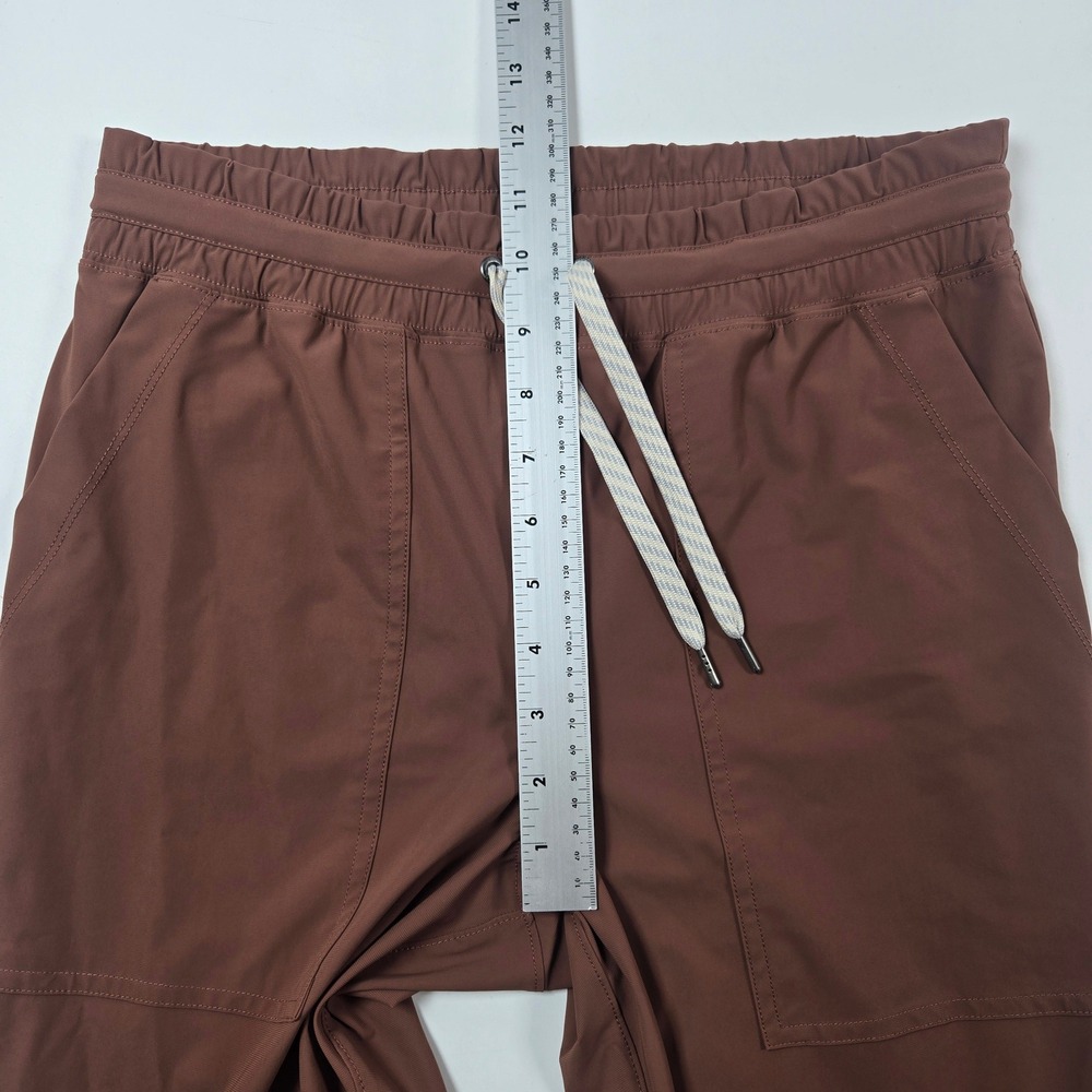 Vuori Miles Joggers Womens Small Brown VW481 Elastic Waist Hiking Active Pants - Picture 8 of 9